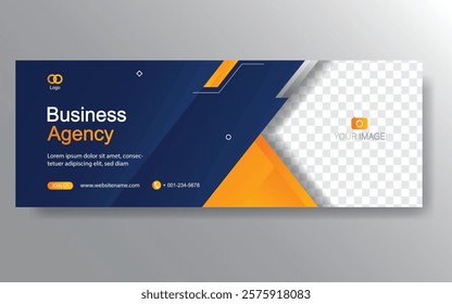 Vector abstract design web banner template. modern banner.