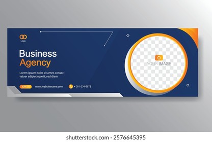 Vector abstract design web banner template. modern banner.