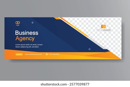 Vector abstract design web banner template. modern banner.