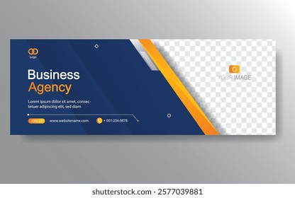 Vector abstract design web banner template. modern banner.