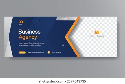 Vector abstract design web banner template. modern banner.