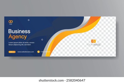Vector abstract design web banner template. modern banner.
