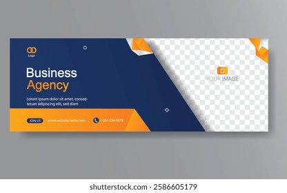 Vector abstract design web banner template. modern banner.