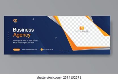 Vector abstract design web banner template. Web Design Elements - Header Design. Abstract geometric web banner template on grey background. Modern banner design.