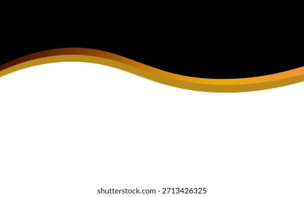 Vector abstract design web banner template. Web Design Elements - Header Design. Footer Design Abstract geometric web banner template on black or gold background.Modern banner.
