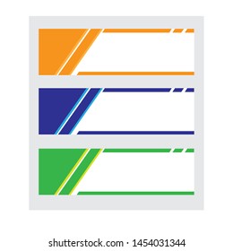 Vector Abstract Designs Banner Web Templete