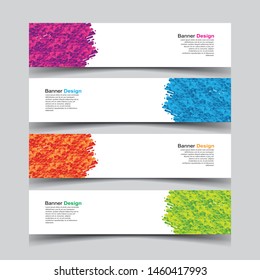 Vector Abstract diagonal line design, banner web template