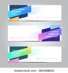 Vector abstract diagonal shape design background banner templates.