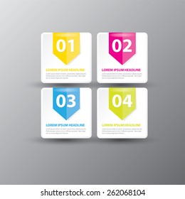 vector Abstract digital illustration Infographic. Vector illustration can be used for workflow layout, diagram, number options, web design.