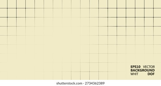 Vector abstract digital landscape with DOF