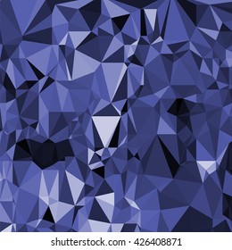 Vector Abstract Digital Polygonal Blue Background. Abstract Triangular Pattern