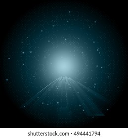 Vector Abstract Digital Technology Background. Digital Global Network Electronic Future Innovation Communication Business Connection. Technology background. Technology Global Network Concept 
