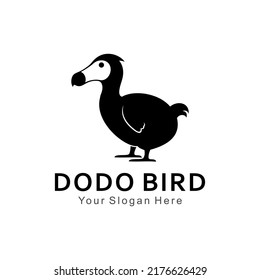 vector abstract dodo bird logo template