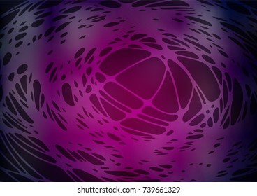 Vector abstract doodle background. Colorful abstract illustration with lines drawn by child in Asian style. The completely new template can be used for your brand book.