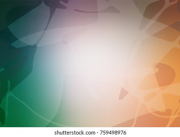 Vector abstract doodle background. Colorful illustration in abstract style with doodles created by child. The best blurred design for your business.