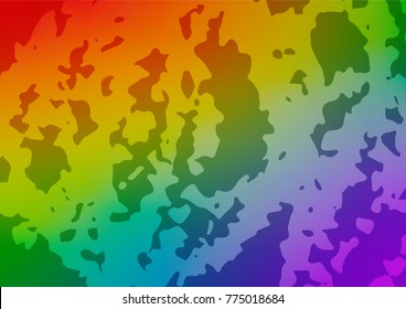 Vector abstract doodle background. Colorful illustration in abstract style with doodles created by child. The pattern can be used for coloring books and pages for kids.