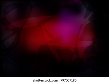 Vector abstract doodle background. Creative illustration in blurred style with doodles made by child. The pattern can be used for heads of websites and designs.
