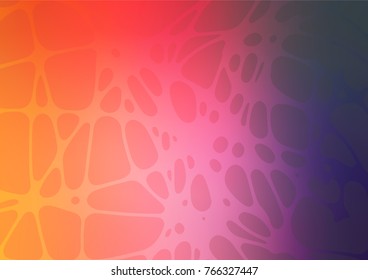 Vector abstract doodle background. Doodle illustration made by child in Origami style with gradient. A completely new design for your business.