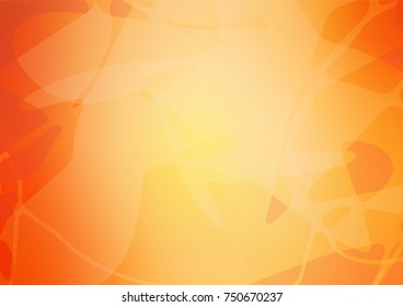 Vector abstract doodle background. Shining colored illustration with childish doodles in Arabic style. The pattern can be used for heads of websites and designs.