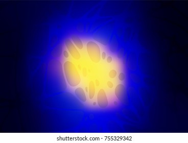 Vector abstract doodle background. Shining colored illustration with childish doodles in Arabic style. The pattern can be used for coloring books and pages for kids.