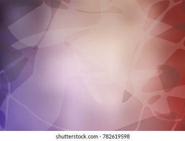 Vector abstract doodle background. Shining colored illustration with childish doodles in Arabic style. The completely new template can be used for your brand book.