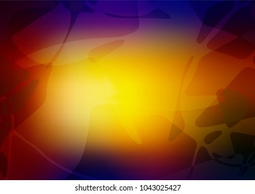 Vector abstract doodle background. A vague abstract illustration with doodles drawn by child in Indian style. The best blurred design for your business.