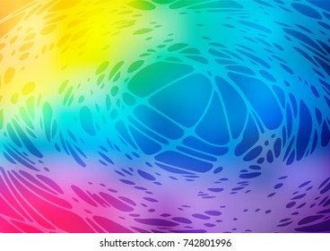Vector abstract doodle pattern. Blurred decorative design in Indian style with lines drown by child. The best blurred design for your business.