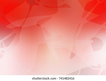 Vector abstract doodle pattern. Childish elegant natural pattern with gradient. The completely new template can be used for your brand book.