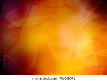Vector abstract doodle pattern. Childish elegant natural pattern with gradient. The textured pattern can be used for website.
