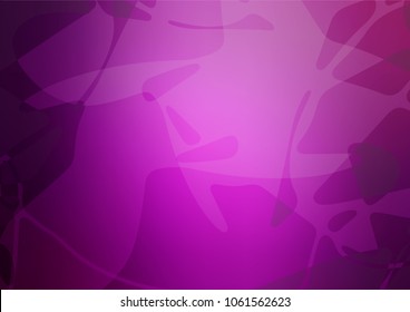 Vector abstract doodle pattern. Creative illustration in blurred style with doodles made by child. Hand painted design for web, leaflet, textile.