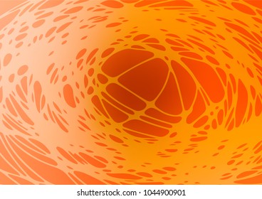 Vector abstract doodle pattern. Doodles created by child on blurred abstract background with gradient. The completely new template can be used for your brand book.