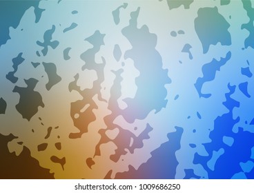 Vector abstract doodle pattern. Doodle illustration made by child in Origami style with gradient. A completely new design for your business.