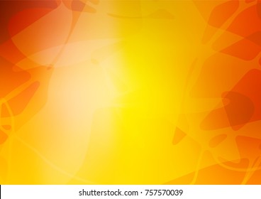 Vector abstract doodle pattern. Doodle illustration made by child in Origami style with gradient. The pattern can be used for coloring books and pages for kids.