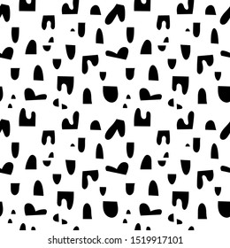 Vector abstract doodle seamless pattern. For fabric, wrapping paper, backdrop, wallpaper, bag template print