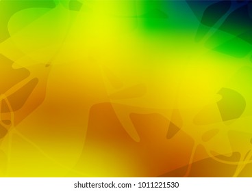 Vector abstract doodle template.