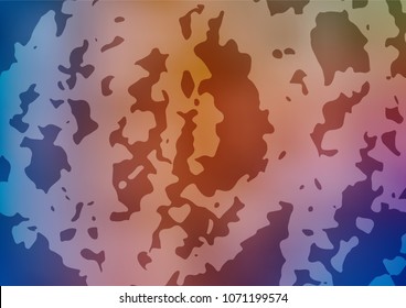 Vector abstract doodle template. Blurred decorative design in Indian style with lines drown by child. The pattern can be used for wallpapers and coloring books.