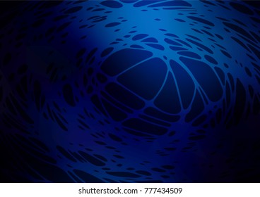 Vector abstract doodle template. Blurred decorative design in Indian style with lines drown by child. Hand painted design for web, wrapping, wallpaper.