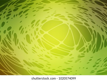 Vector abstract doodle template. Colorful abstract illustration with lines drawn by child in Asian style. A completely new design for your business.