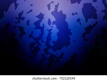 Vector abstract doodle template. Colorful abstract illustration with lines drawn by child in Asian style. A completely new template for your business design.