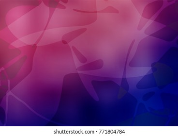 Vector abstract doodle template. Colorful illustration in abstract style with doodles created by child. A completely new design for your business.
