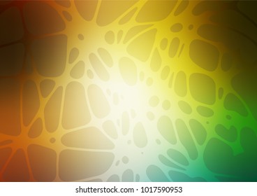 Vector abstract doodle template. Doodles created by child on blurred abstract background with gradient. The pattern can be used for heads of websites and designs.