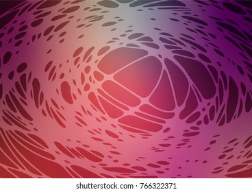 Vector abstract doodle template. Doodles created by child on blurred abstract background with gradient. The template can be used as a background for cell phones.