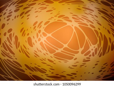 Vector abstract doodle template. An elegant bright illustration with lines drawn by child in Natural style. Brand-new design for your business.