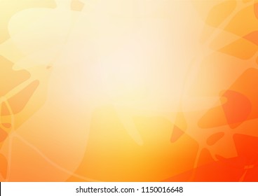 Vector abstract doodle template. An elegant bright illustration with lines drawn by child in Natural style. A new texture for your design.