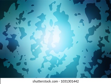 Vector abstract doodle template. Doodle illustration made by child in Origami style with gradient. The completely new template can be used for your brand book.