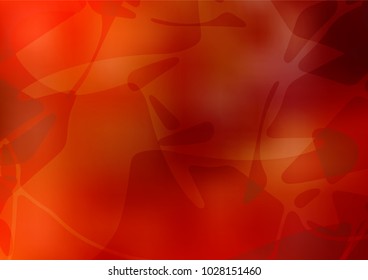 Vector abstract doodle template. Modern geometrical abstract illustration with doodles drawn by child. The pattern can be used for wallpapers and coloring books.