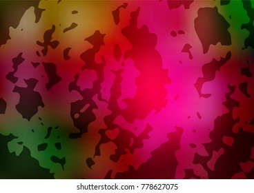 Vector abstract doodle template. Modern geometrical abstract illustration with doodles drawn by child. The doodle design can be used for your web site.