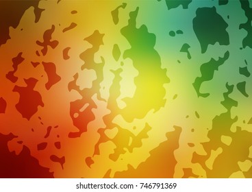Vector abstract doodle template. Sketchy doodles drawn by child on blurred background. The completely new template can be used for your brand book.