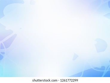 Vector abstract doodle template. A vague abstract illustration with doodles drawn by child in Indian style. The doodle design can be used for your web site.