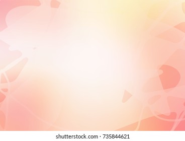 Vector abstract doodle wallpaper. Blurred decorative design in Indian style with lines drown by child. The completely new template can be used for your brand book.